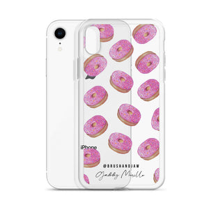 Donut Pattern iPhone Case