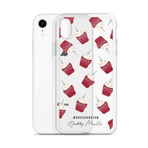 Cupcake Pattern iPhone Case