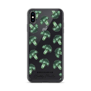 Broccoli Pattern iPhone Case