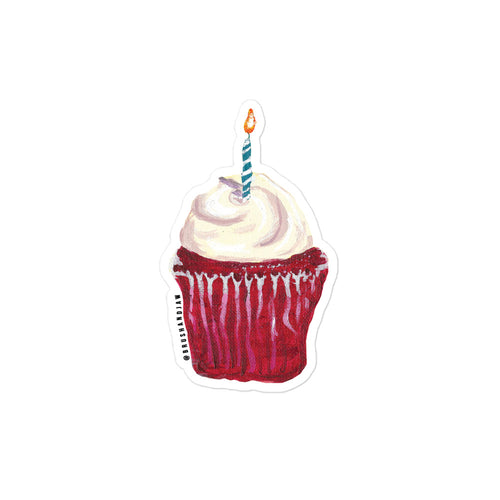Cupcake Sticker