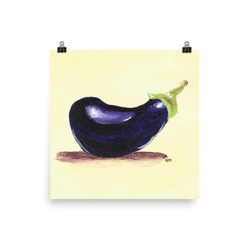 Eggplant Print