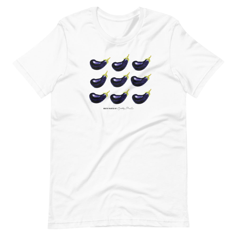 Eggplant For The Soul Grid Tee