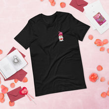 Load image into Gallery viewer, Valentines Gnome Short-Sleeve Unisex T-Shirt