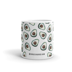 Avocado Pattern Mug