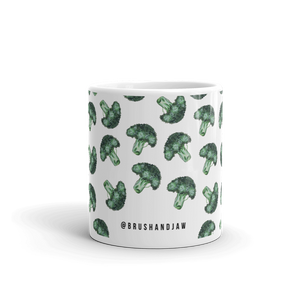 Broccoli Pattern Mug