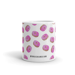 Donut Pattern Mug