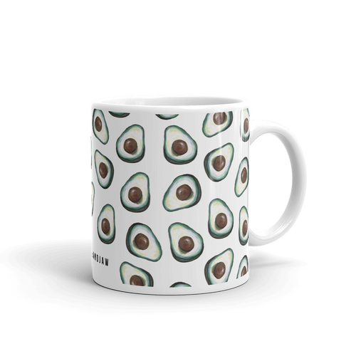 Avocado Pattern Mug