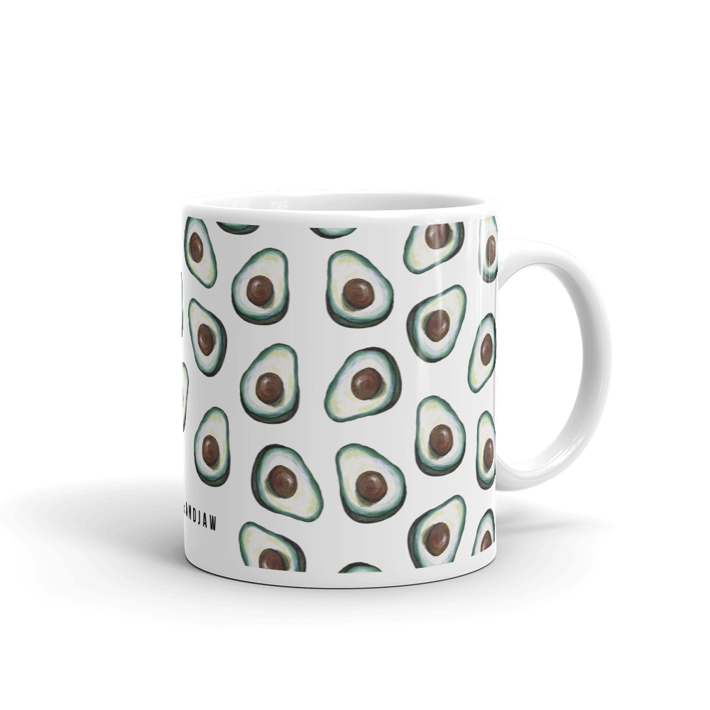 Avocado Pattern Mug