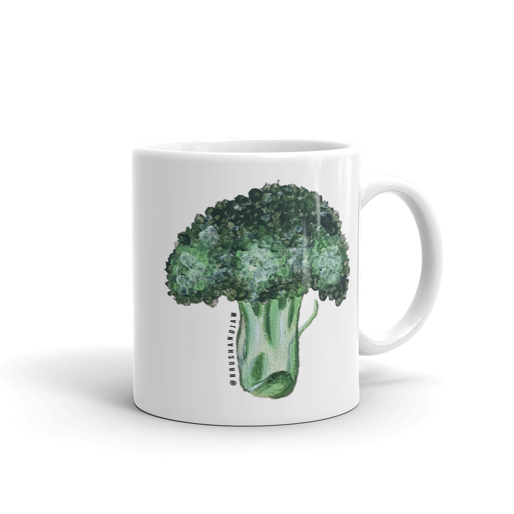 Lone Broccoli Mug