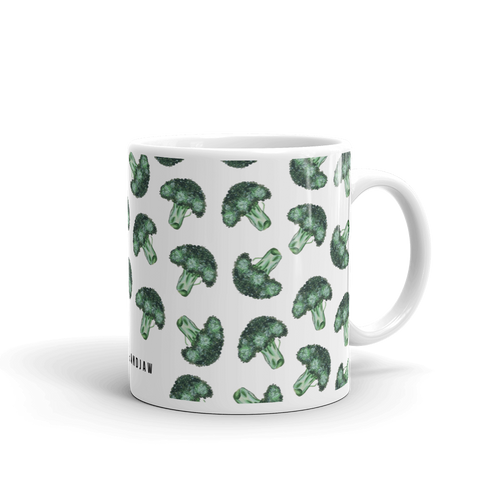 Broccoli Pattern Mug
