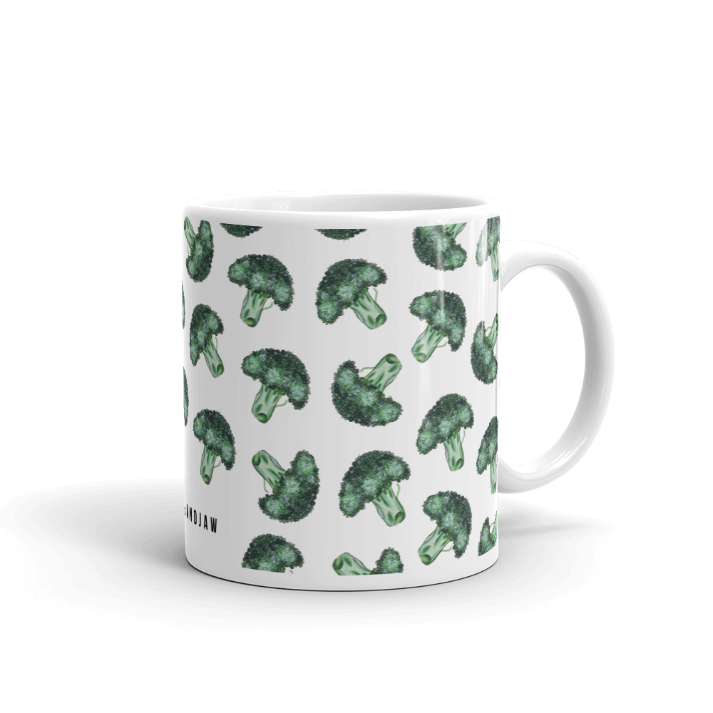 Broccoli Pattern Mug