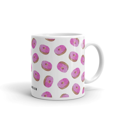 Donut Pattern Mug