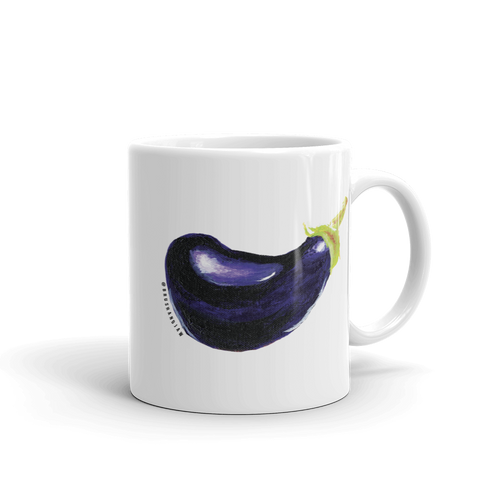Lone Eggplant Mug
