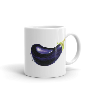 Lone Eggplant Mug
